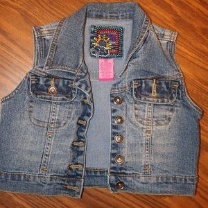 Zana Di Jean Button Up Vest